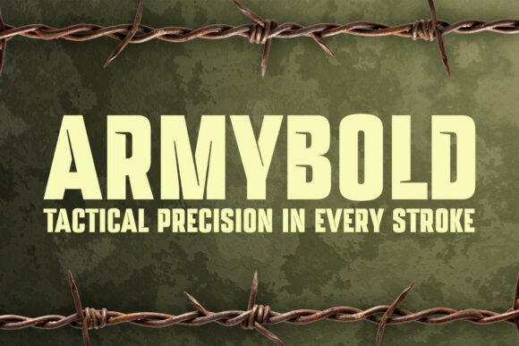 Armybold: Command Attention with Tactical Typography