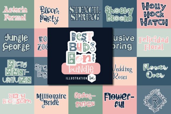 Best Buds: A Garden of Creative Typography
