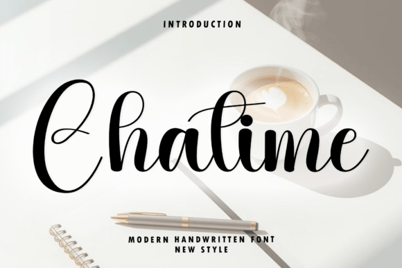 Chatime: A Handwritten Font for Genuine Brand Connection