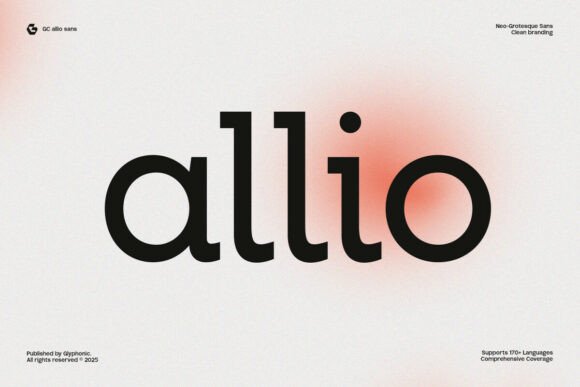 GC Allio: The Modern Sans Serif for Clear Communication