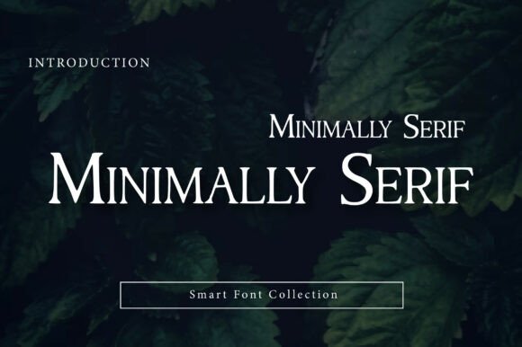 Minimally Serif: The Quiet Power of Understated Elegance