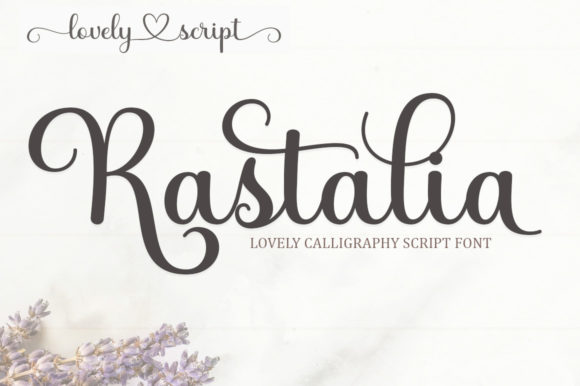 Rastalia: A Script Font for Elegant Branding