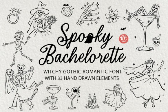 Spooky Bachelorette: Gothic Romance Meets Party Vibes
