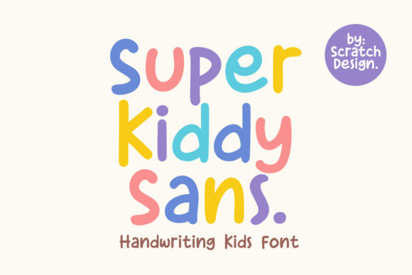 Super Kiddy Sans: More Than Just a Children's Font