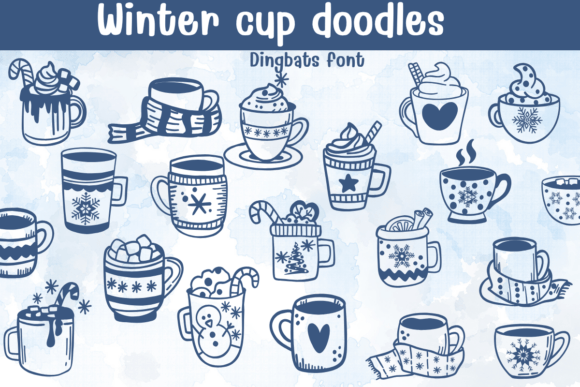 Winter Cup Doodles: Adding Whimsy to Your Projects