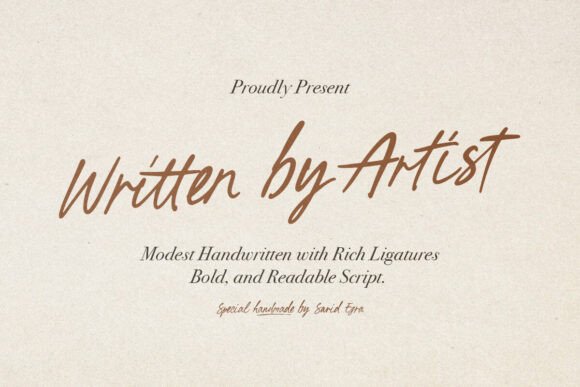 Written by Artist: A Handmade Touch for Modern Brands